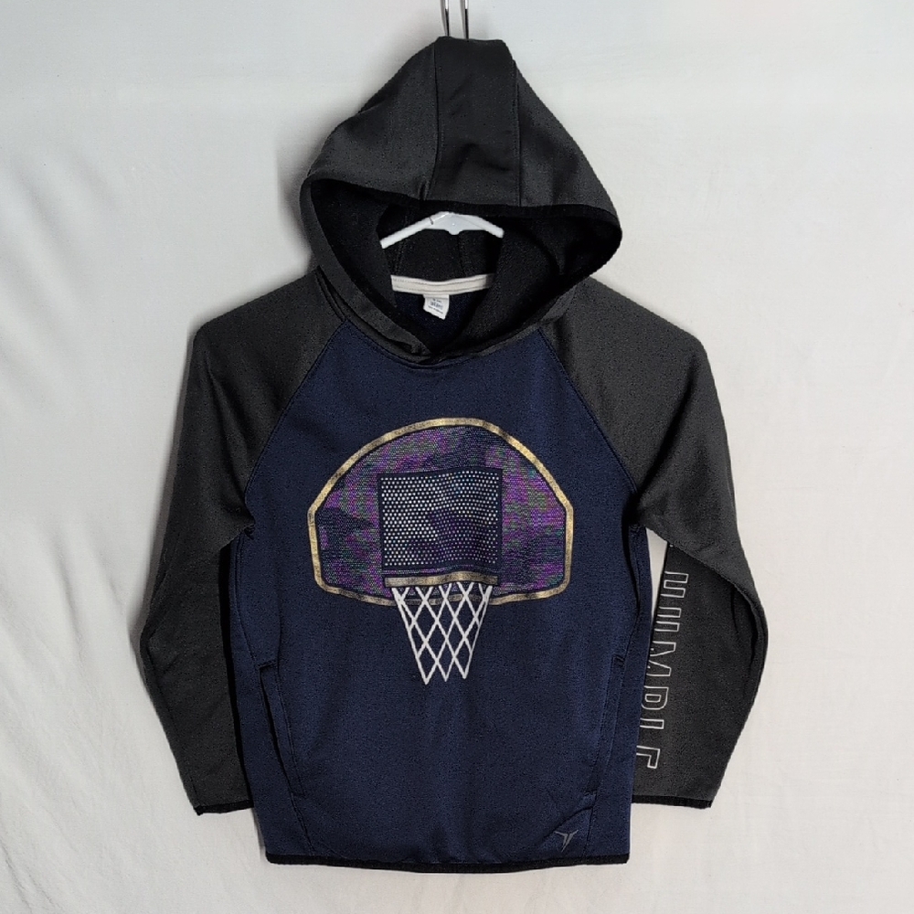 Old Navy Kids Basketball 🏀 Hoodie - Black, Navy, Gold And White.